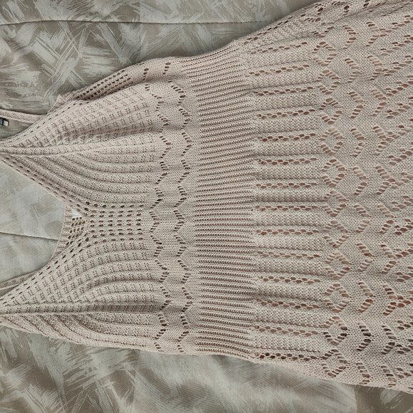 NWT The Post Tan Midi Dress Size Large - Picture 5 of 7